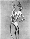 (ANDREAS FEININGER; FRITZ HENLE; GJON MILI) A group of 5 striking nude studies, comprising 3 by Andreas Feininger, and works by Fritz H